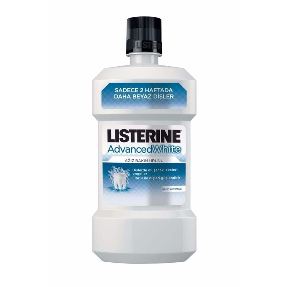 LİSTERİNE ADVANCE WHİTE AĞIZ ÇALKALAMA SUYU 250 ML