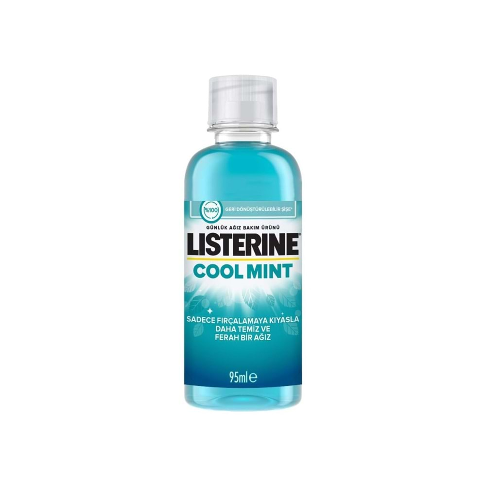 LİSTERİNE COOL MİNT AĞIZ BAKIM SUYU 95 ML