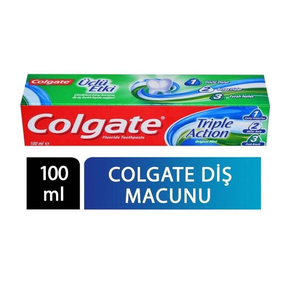 COLGATE ÜÇLÜ ETKİ 100ML