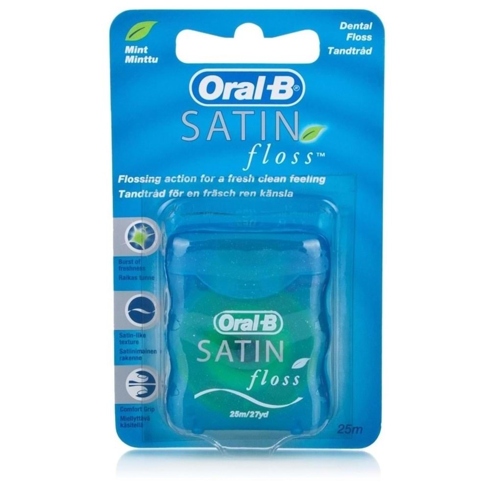 ORAL-B DİŞ İPİ SATİN FLOSS