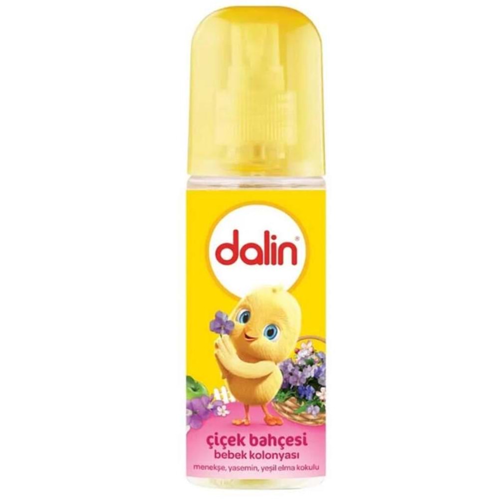 DALİN BEBEK KOLONYASI 100 ML SPREY (ÇİÇEK BAHÇESİ )