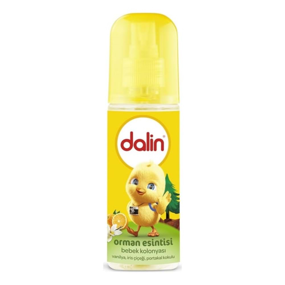 DALİN BEBEK KOLONYASI 100 ML SPREY (ORMAN ESİNTİSİ)