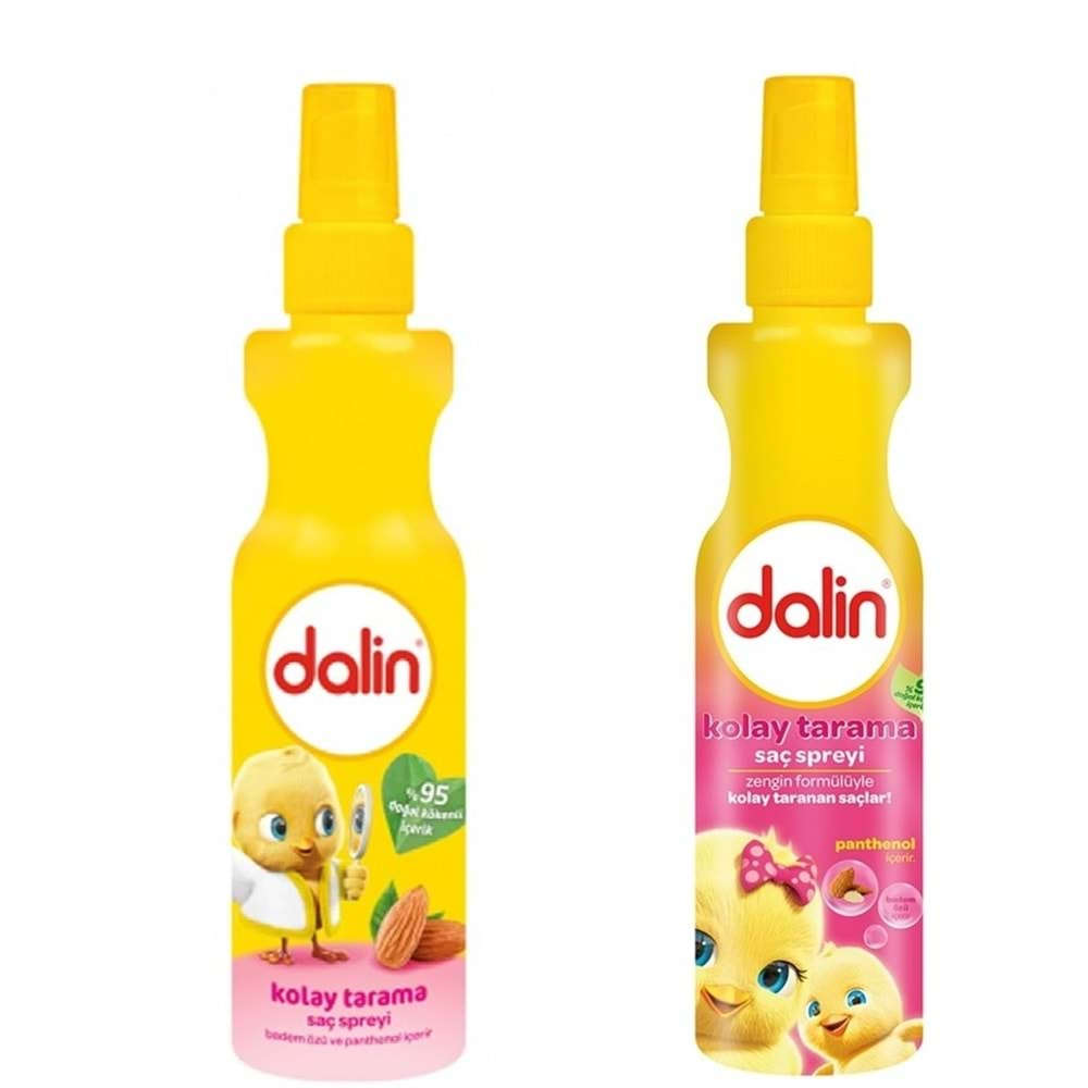 DALİN KOLAY TARAMA SPREY 200 ML ( BADEM ÖZÜ & PANTHENOL )