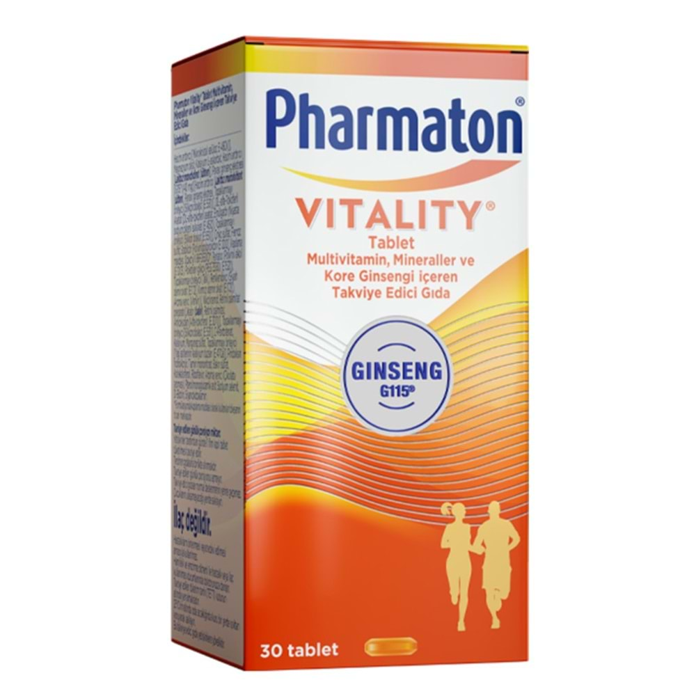 PHARMATON VITALITY 30 TABLET