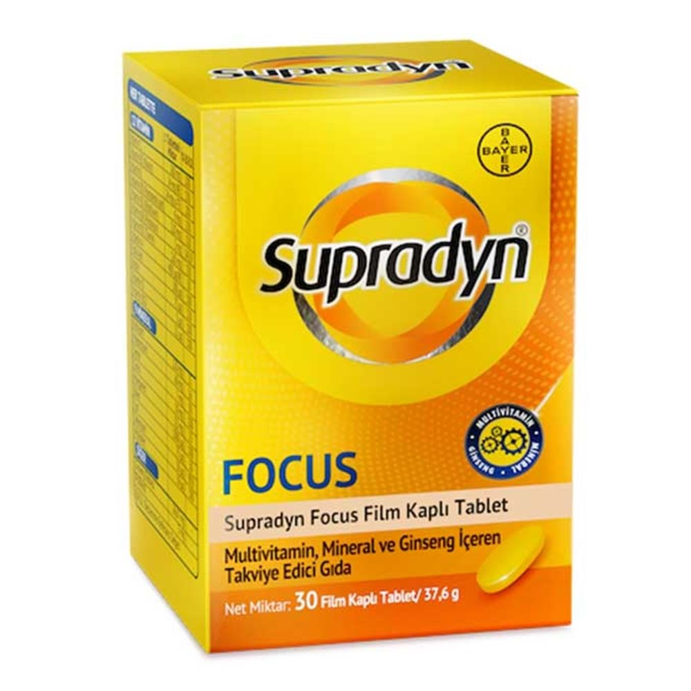 SUPRADYN FOCUS 30 TABLET