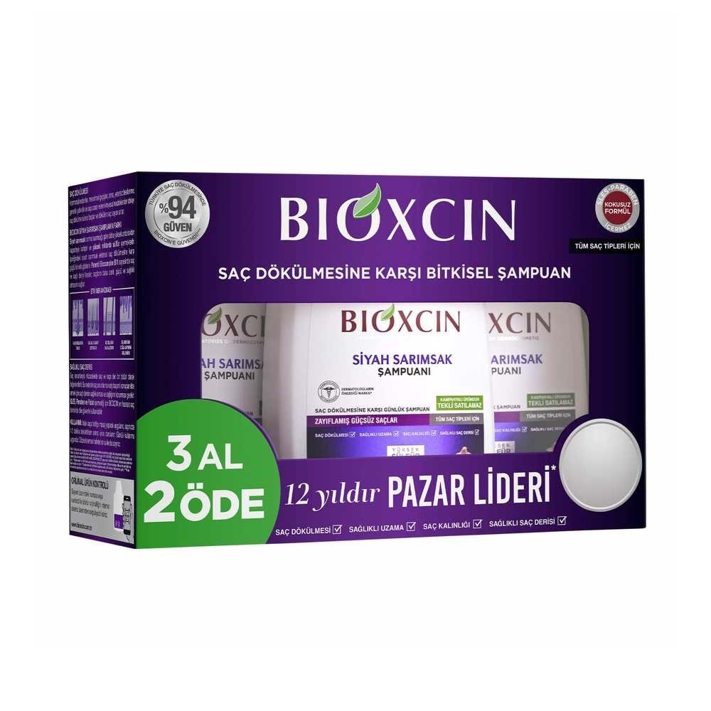 BİOXCIN SİYAH SARIMSAKLI ŞAMPUAN 3 AL 2 ÖDE