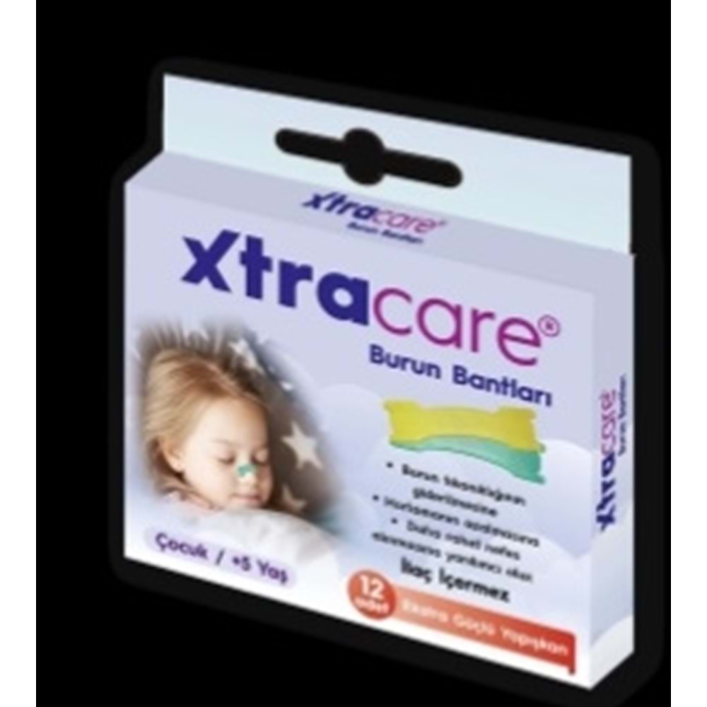 XTRACARE BURUN BANDI (ÇOÇUK +5 YAŞ) 12 ADET