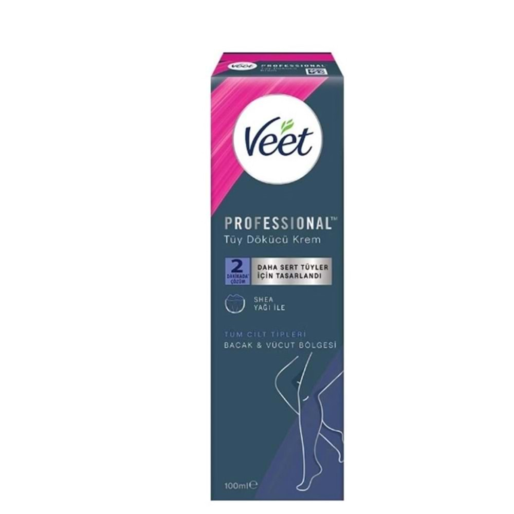 VEET PROFESSİONAL TÜY DÖKÜCÜ KREM 100 ML ( TÜM CİLTLER İÇİN )