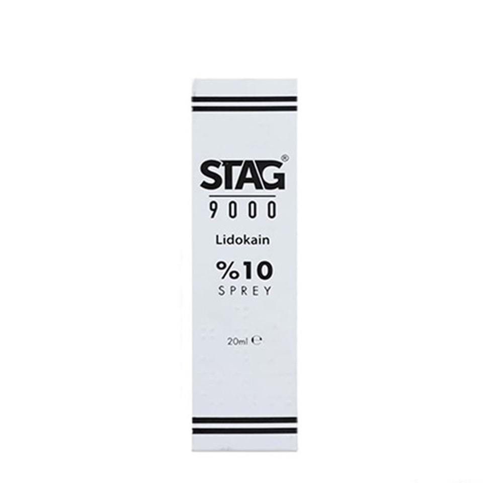 STAG 9000 GECİKTİRİCİ SPREY 20 ML ( ORJİNAL ÜRÜN )