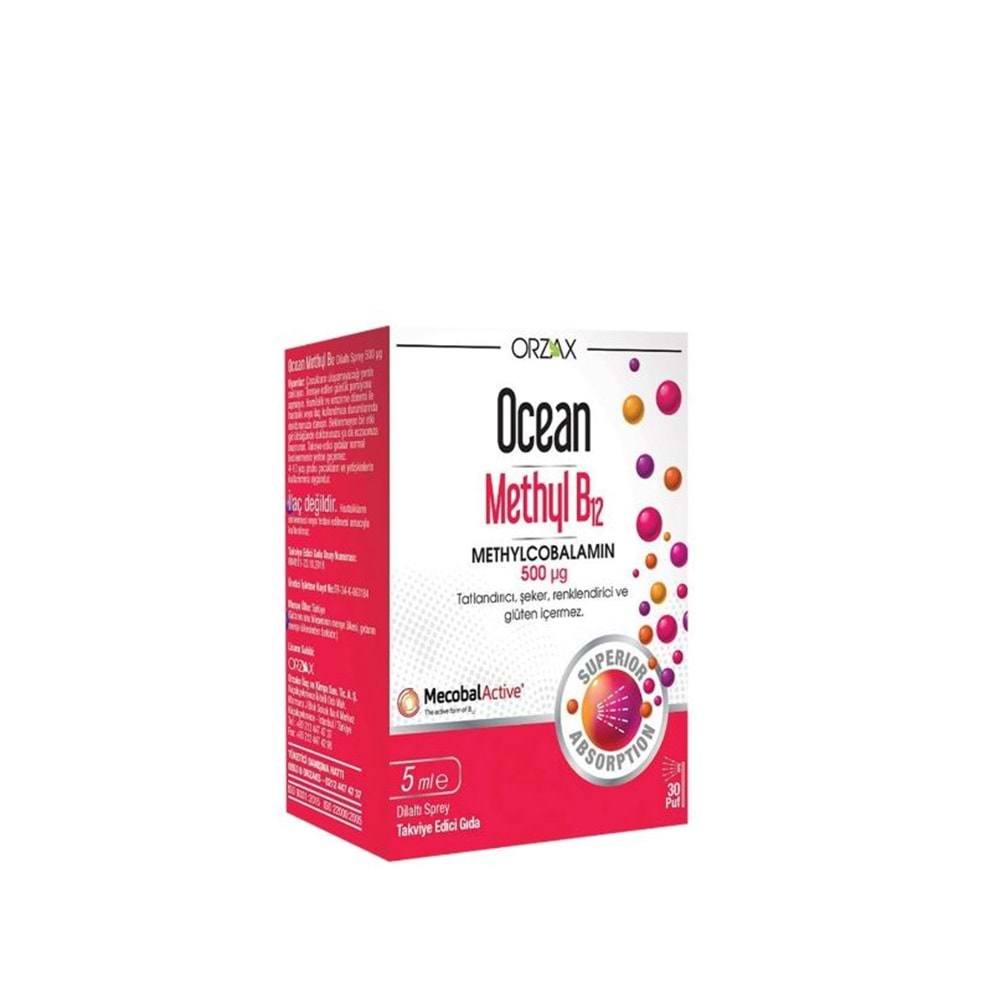 OCEAN METHYL B12 SPREY 1000 MCG 5 ML