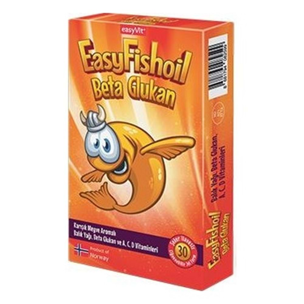 EASYFISH OIL BETA GLUKAN 30 JEL TABLET