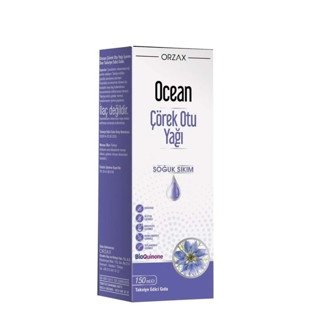 OCEAN ÇÖREK OTU YAGI 150 ML