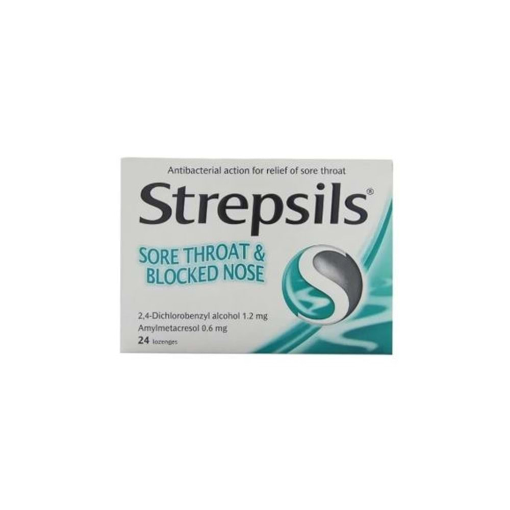 STREPSILS MENTHOL 24 PASTİL