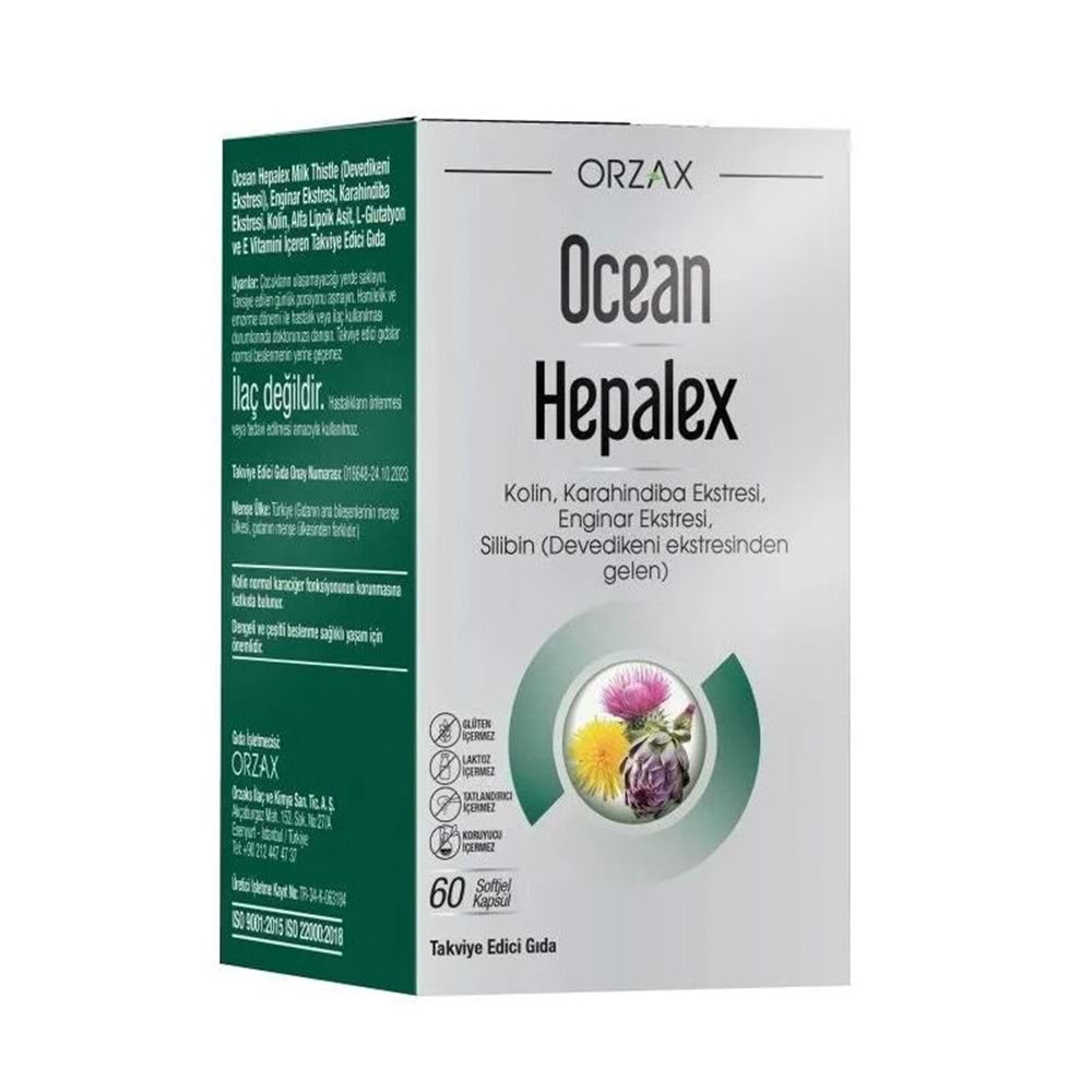 OCEAN HEPALEX 60 SOFTJEL KAPSÜL