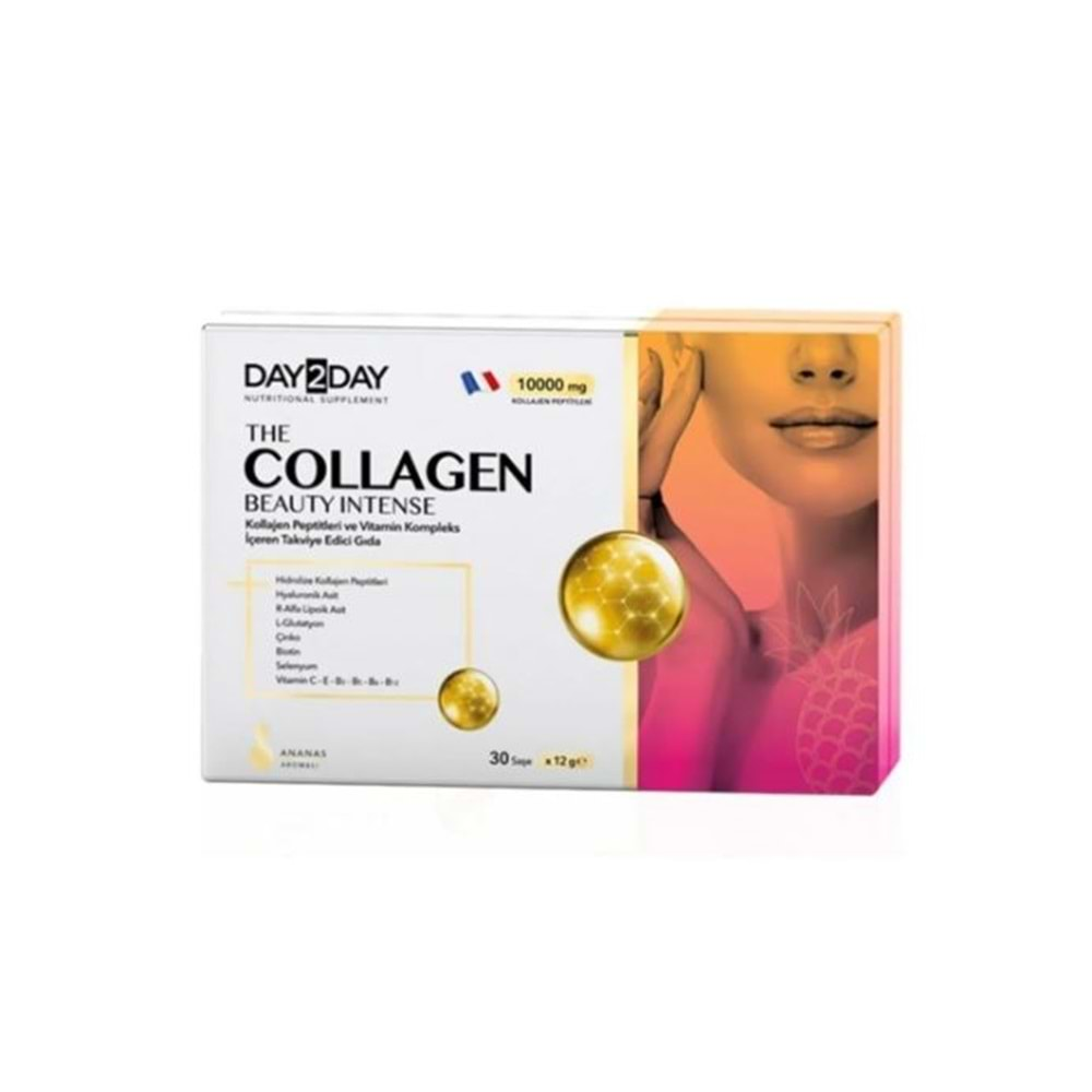 DAY2DAY COLLAGEN BEAUTY INTENSE ANANAS AROMALI 30 ŞASE