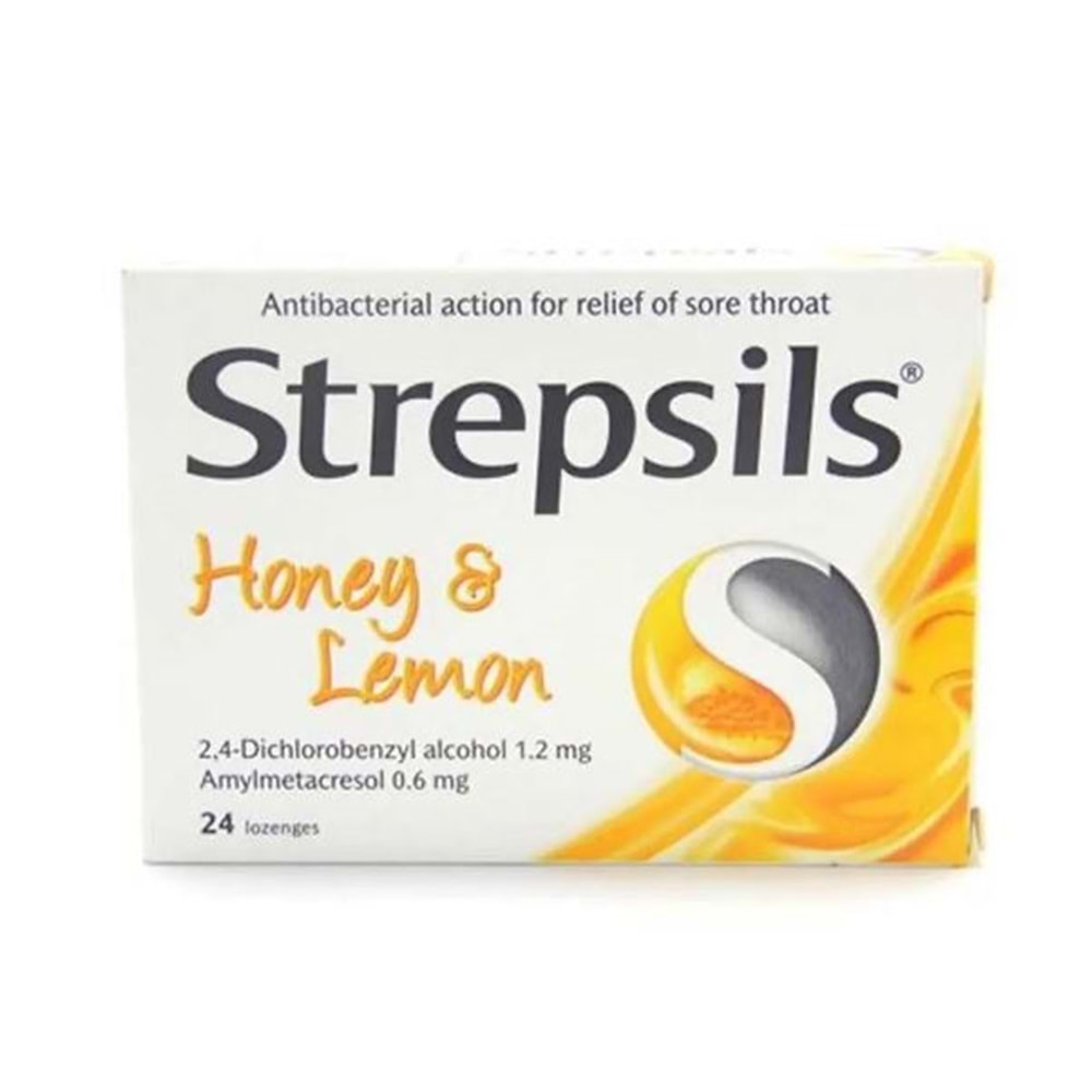 Strepsils Bal & Limon 24 Pastil