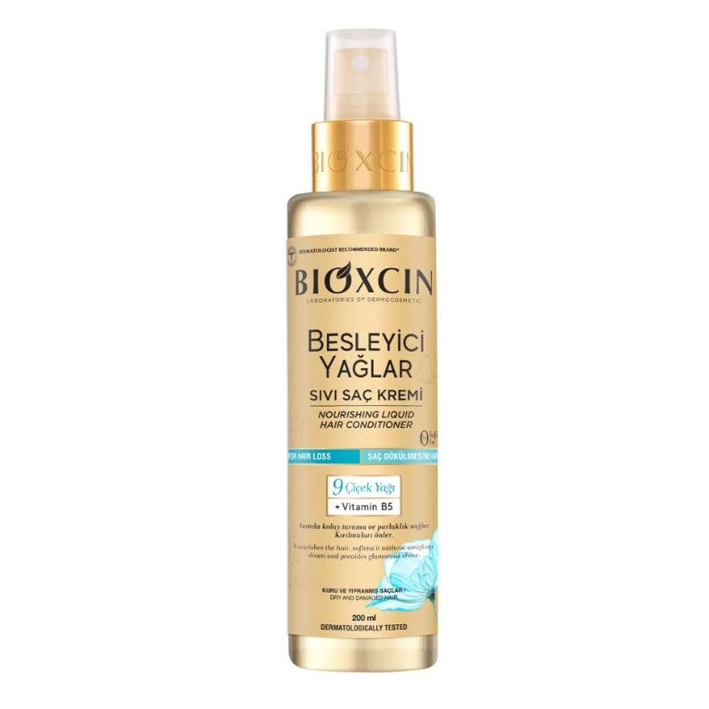 BIOXCIN BESLEYİCİ YAĞLAR SIVI SAÇ KREMİ 200 ML