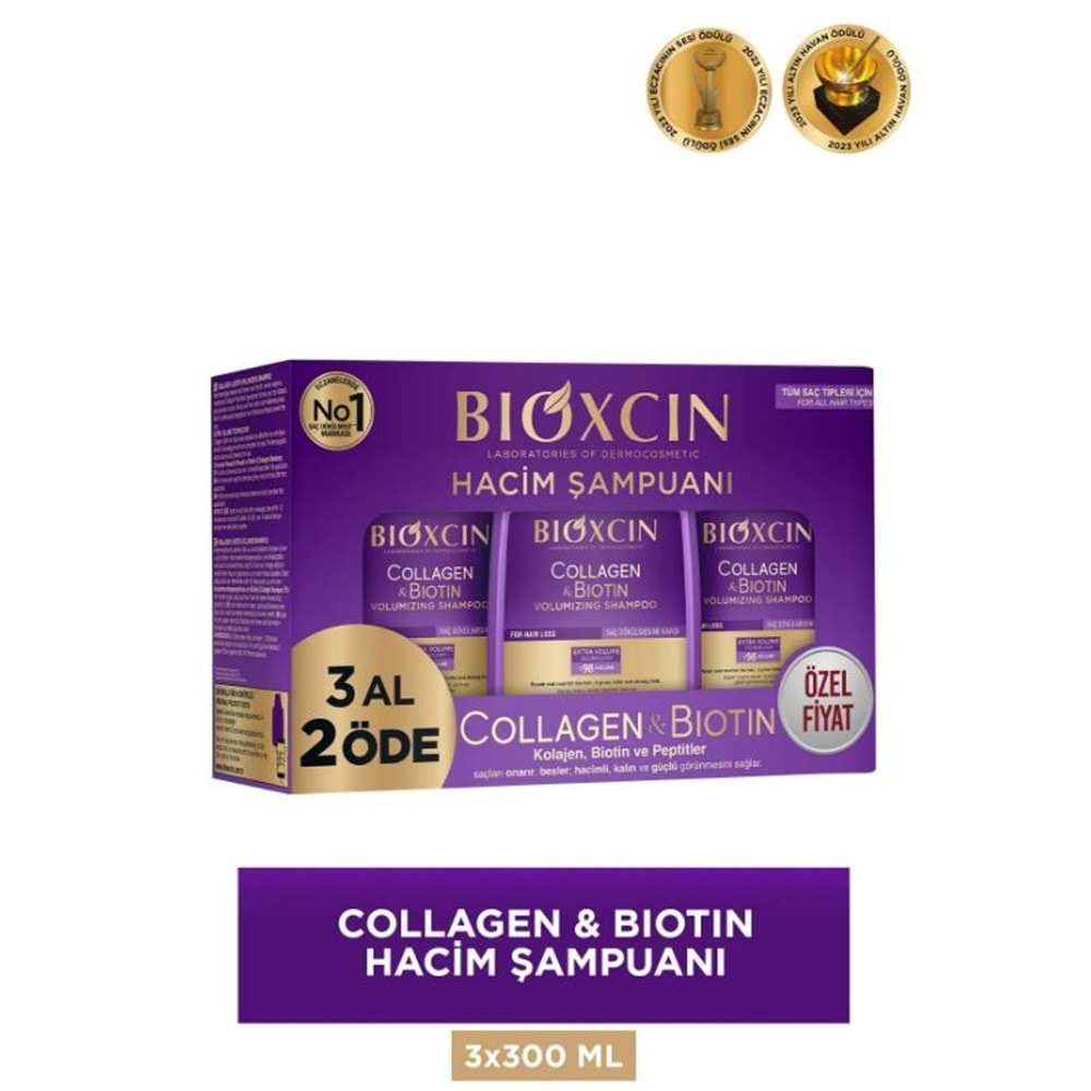 BIOXCIN COLLAGEN & BIOTIN 3 AL 2 ÖDE ÖZEL FİYAT ETİKETLİ