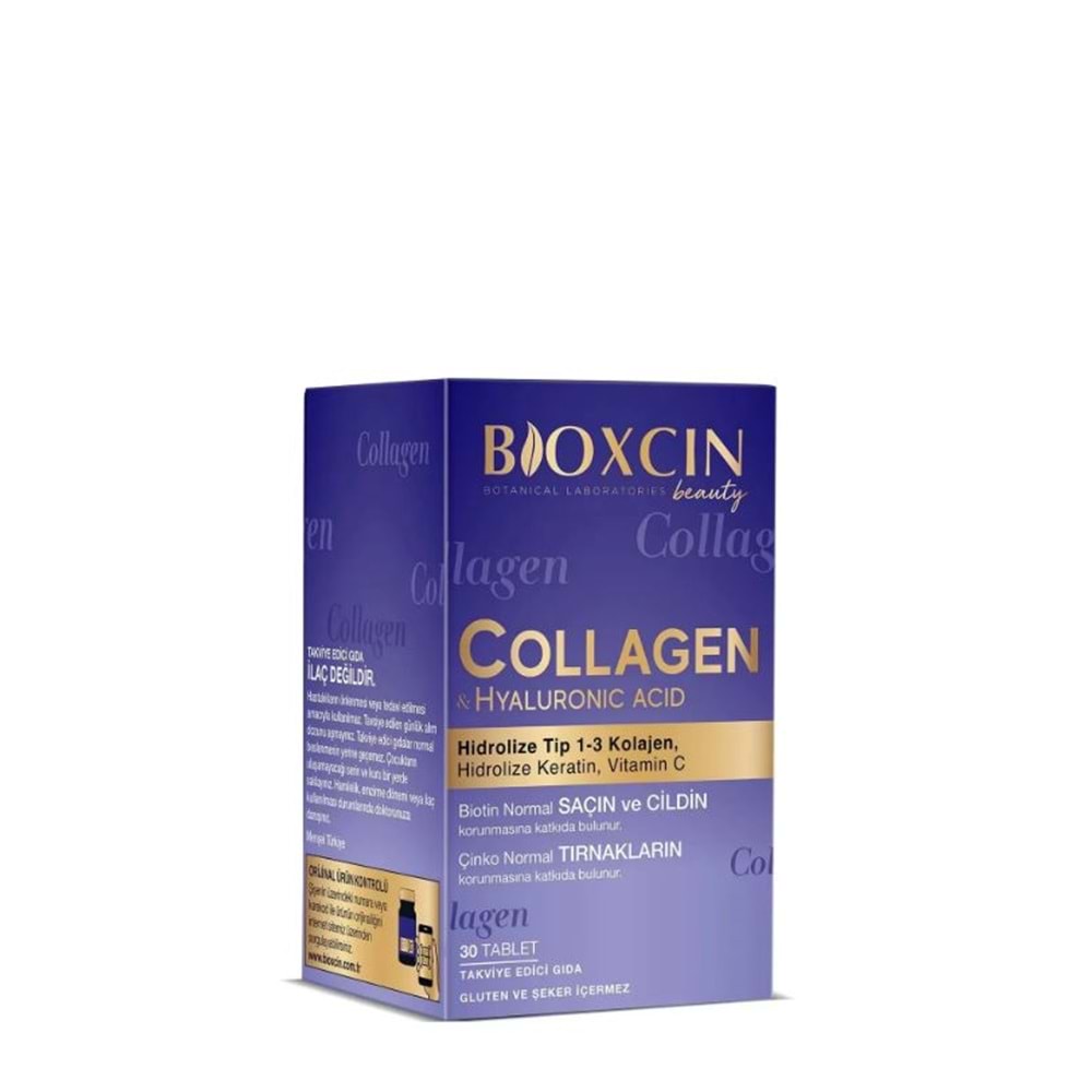BİOXCİN COLLAGEN HİDROLİZE TİP 1-3 KOLAJEN 30 TABLET