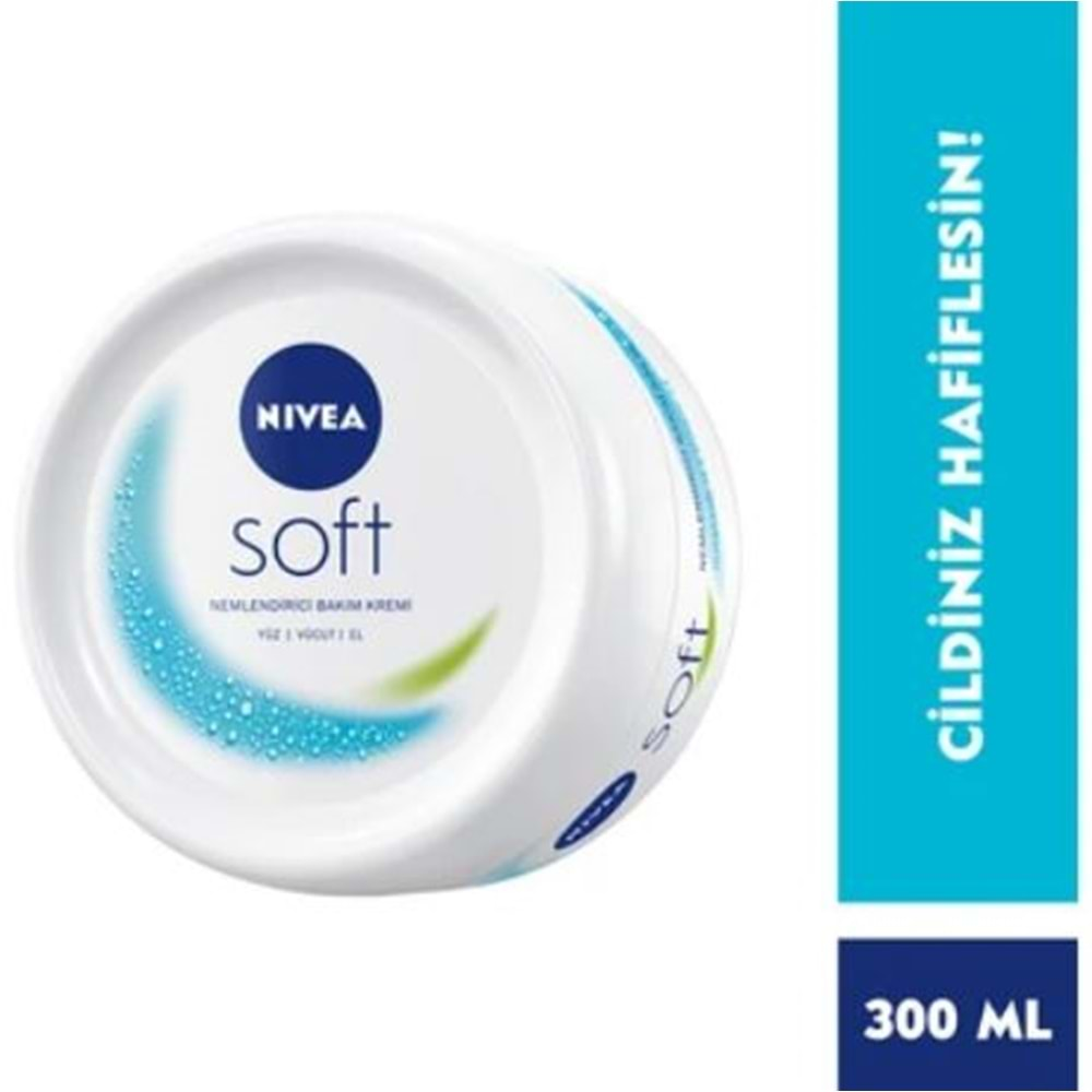 NİVEA SOFT NEMLENDİRİCİ KREM 300 ML