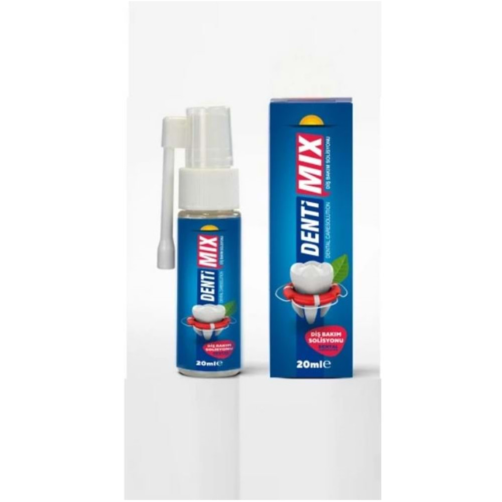 DENTİ MİX DİŞ BAKIM SOLÜSYONU 20 ML