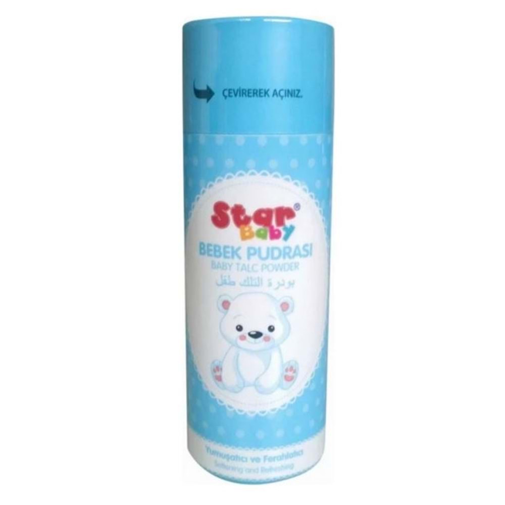 STAR BABY BEBEK PUDRASI MAVİ 100 GR