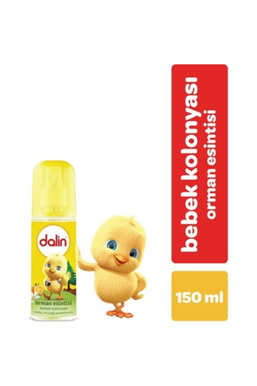 DALİN BEBEK KOLONYASI 150 ML SPREY (ORMAN ESİNTİSİ)