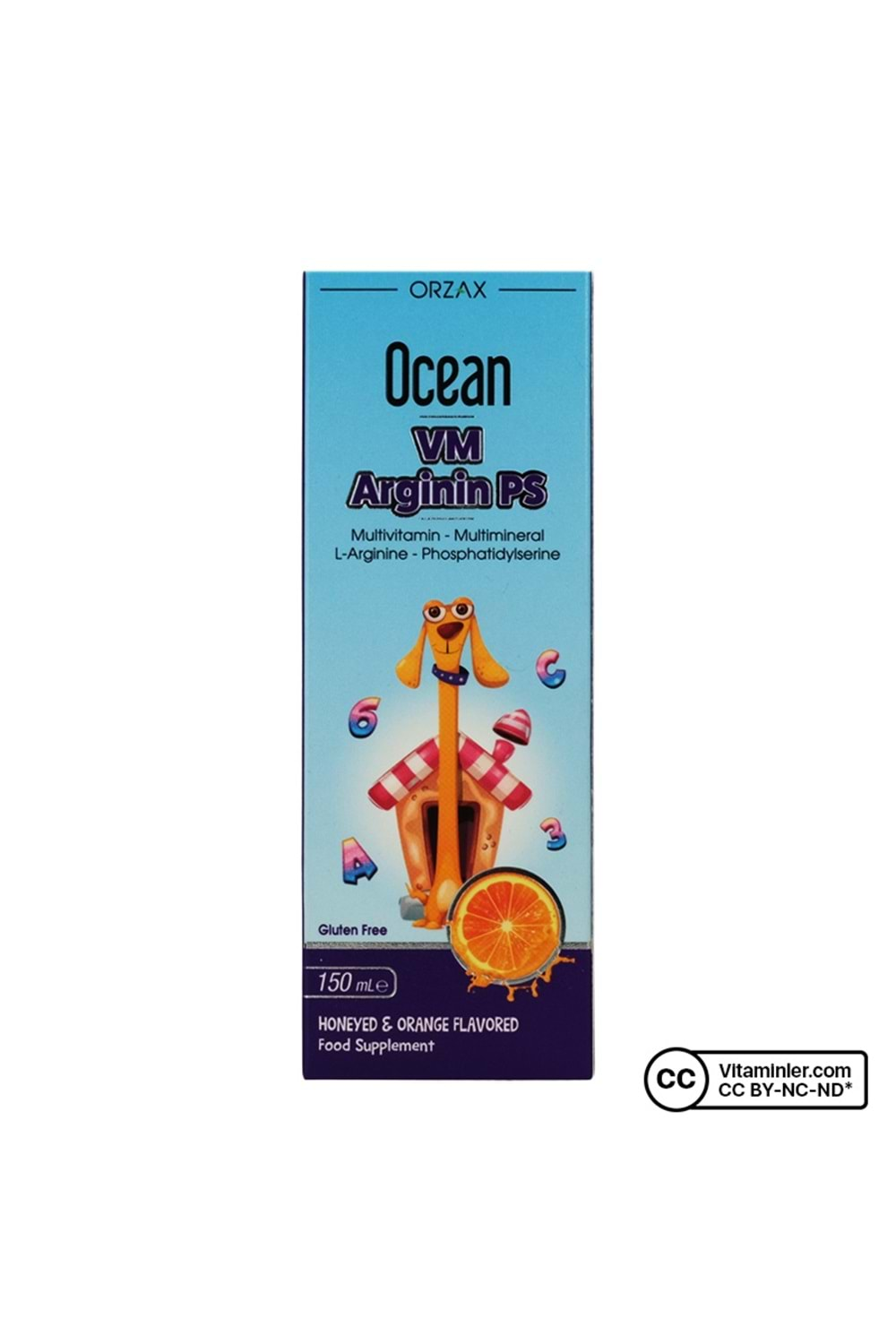 OCEAN VM ARGİNİN PS ŞURUP 150 ML ( MULTİVİTAMİN & L-ARJİNİN )