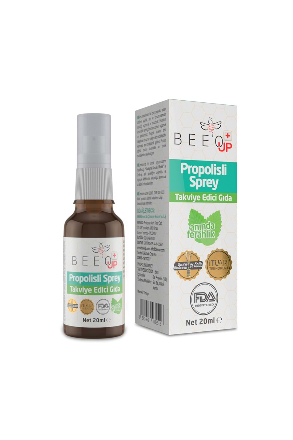 PROPOLIS BOGAZ SPREY 20 BEEO UP