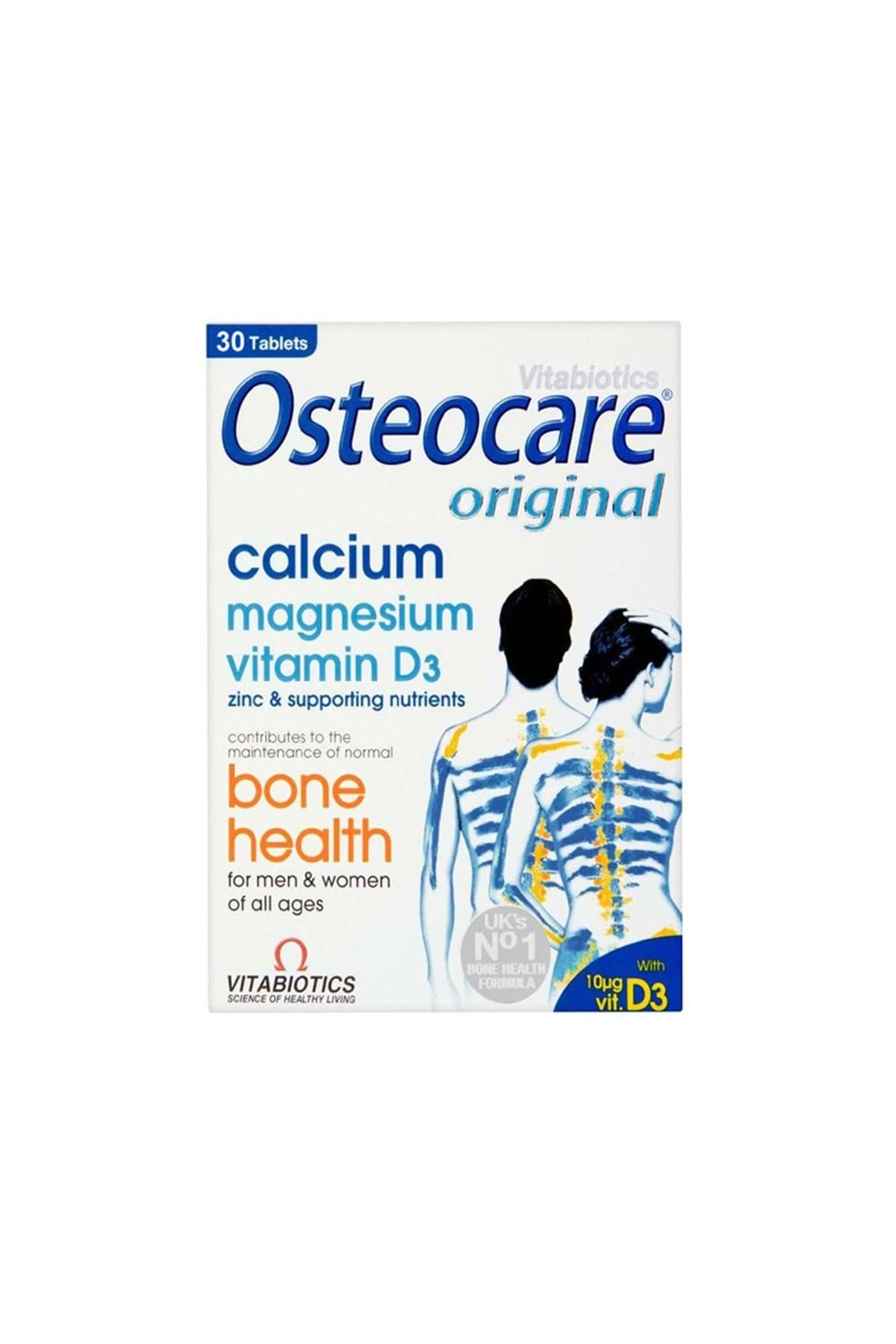 OSTEOCARE ORIGINAL 30 TABLET ( CALCİUM &MAGNESİUM &VİTAMİN D&ZİNC )