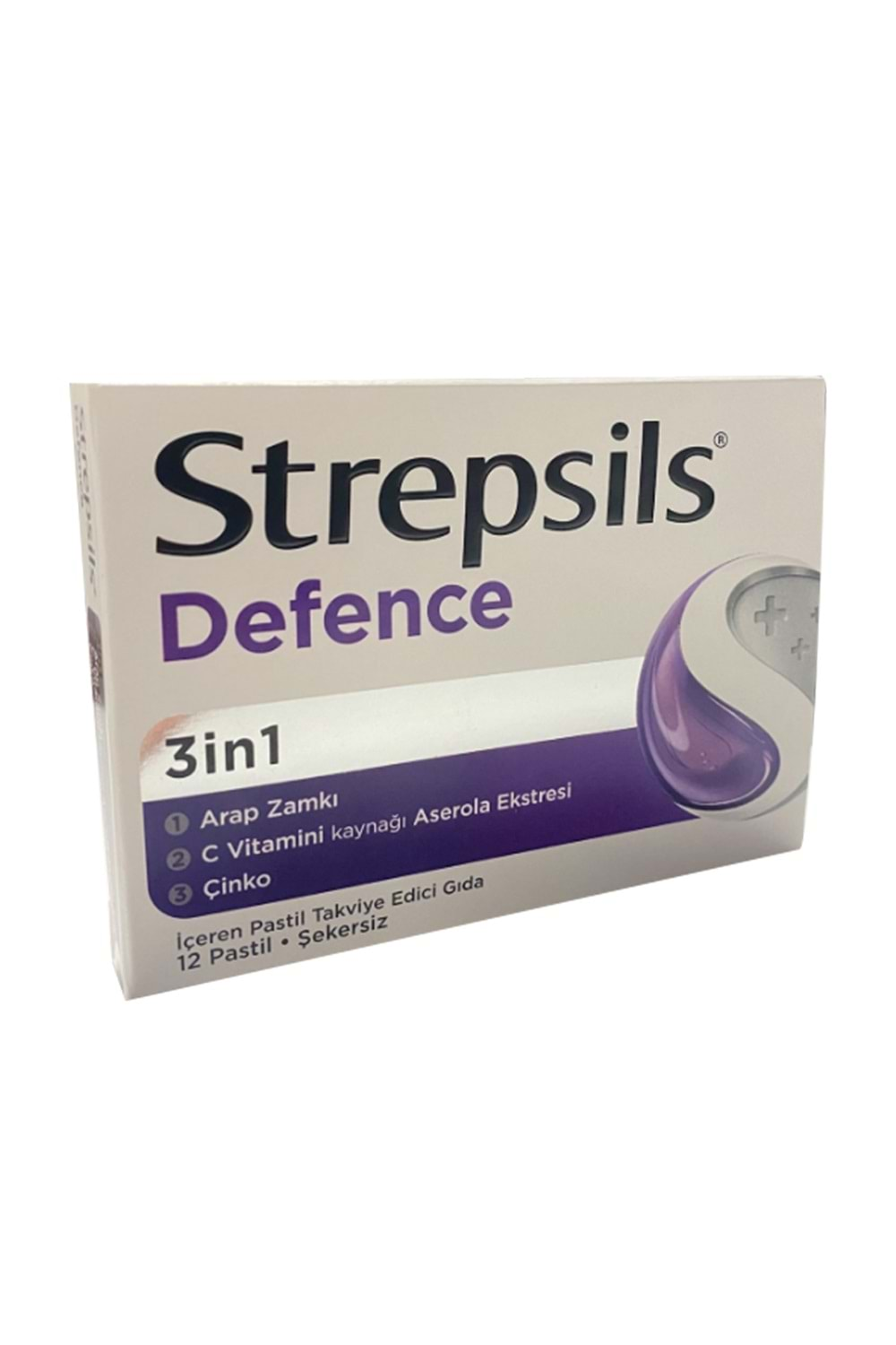 STREPSİLS DEFENCE ARAP ZAMKI & C VİTAMINI & ÇİNKO 12 PASTİL