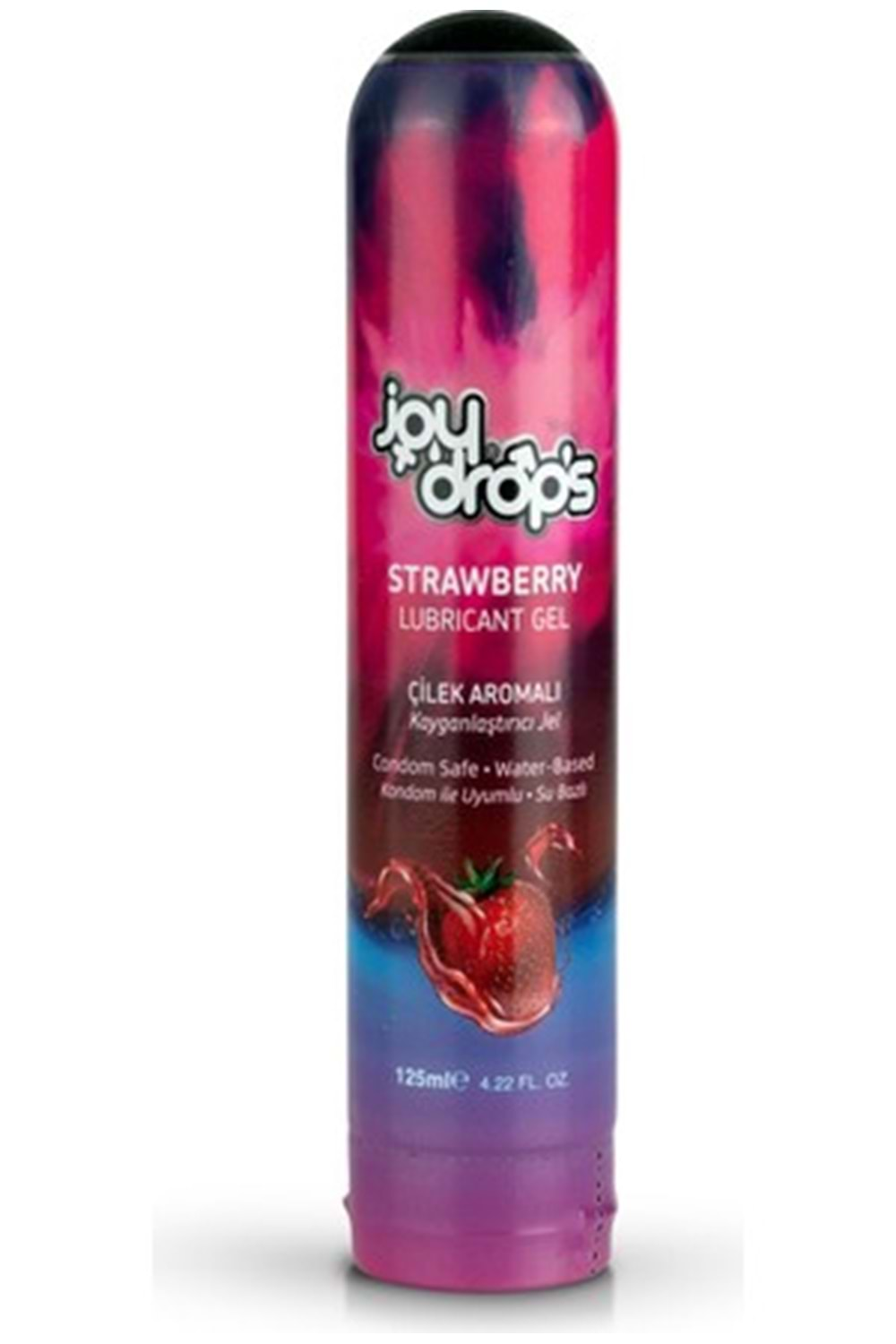 JOY DROPS KAYGANLASTIRICI JEL CİLEK AROMALI 125 ML