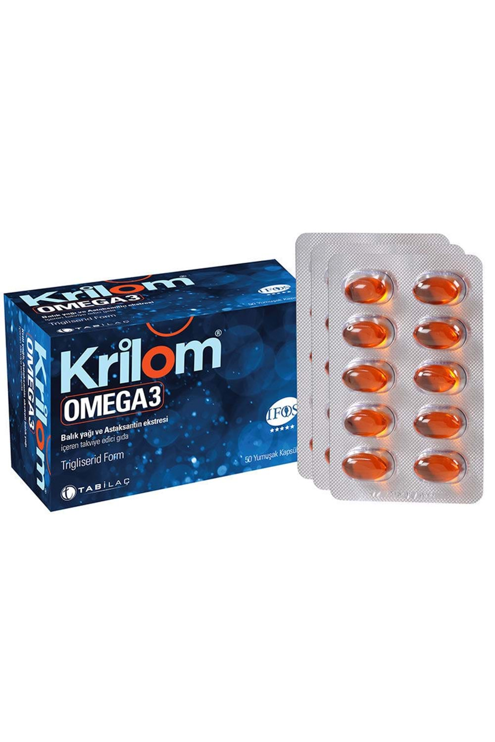 KRİLOM OMEGA 3 50 YUMUŞAK KAPSÜL