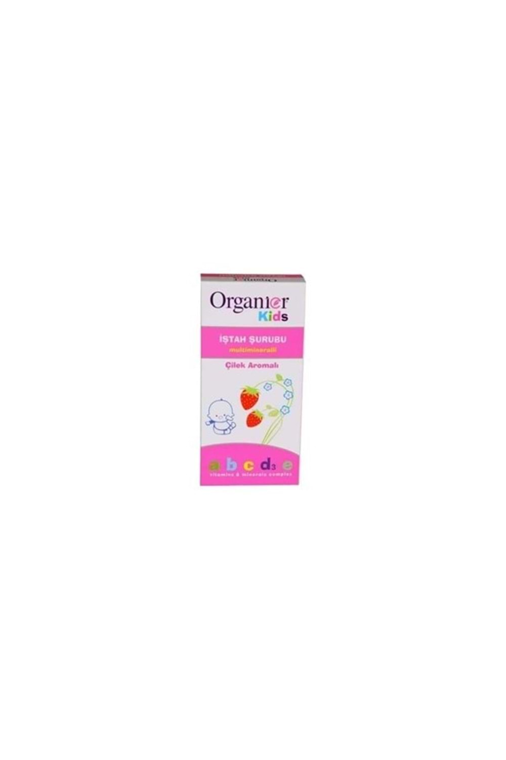 ORGANİER KİDS ÇİLEK AROMALI İŞTAH AÇICI ŞRP 200 ML