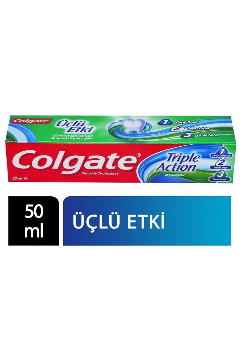 COLGATE DİŞ MACUNU ÜÇLÜ ETKİ 50 ML