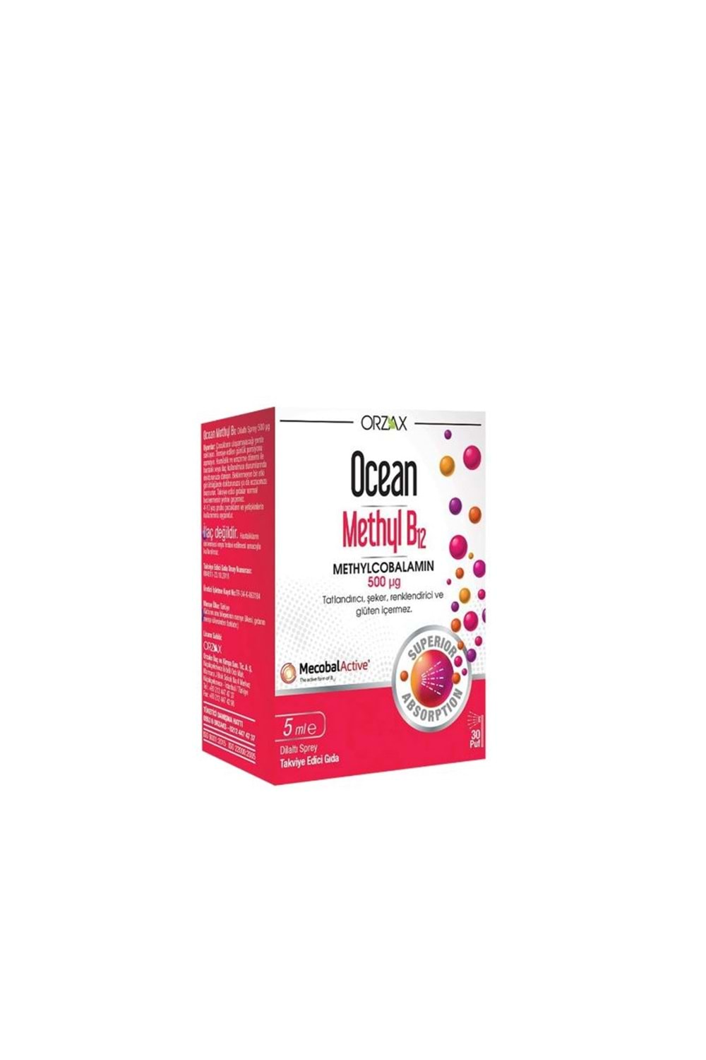 OCEAN METHYL B12 SPREY 1000 MCG 5 ML