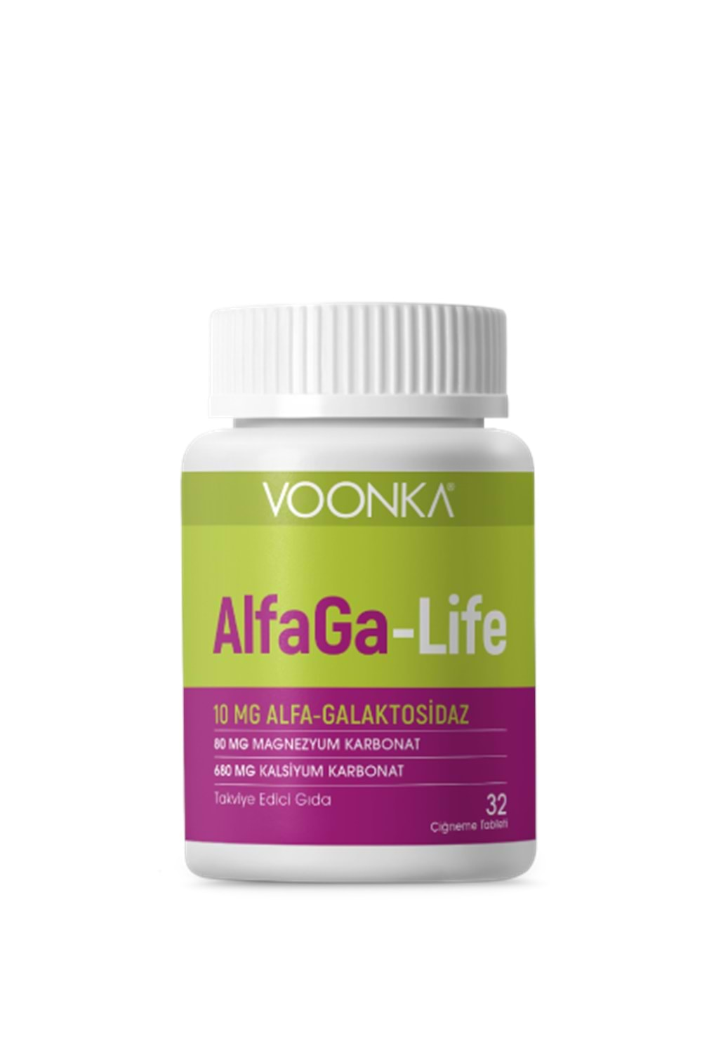 Voonka Alfaga-Life 30 Çğneme Tab