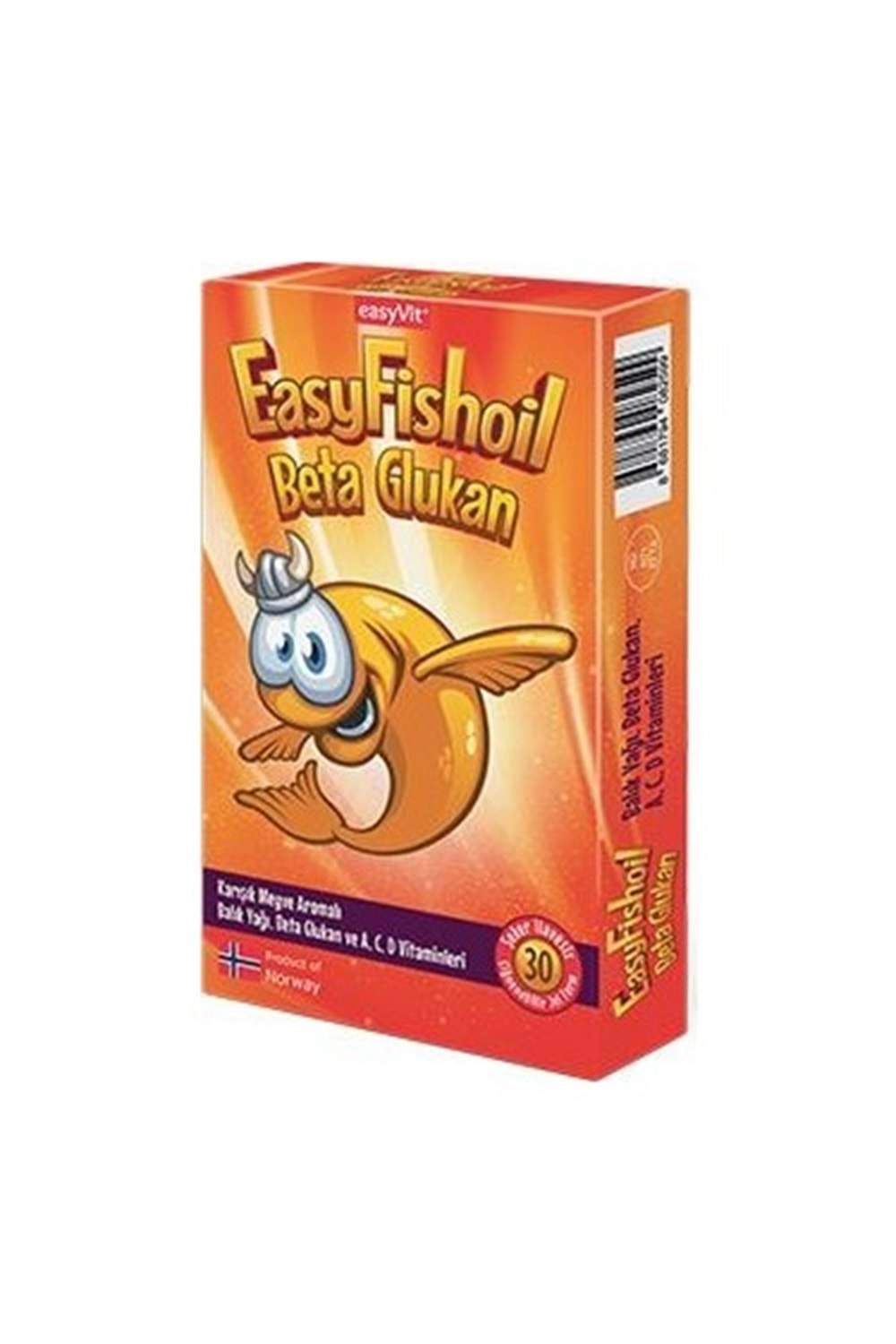 EASYFISH OIL BETA GLUKAN 30 JEL TABLET