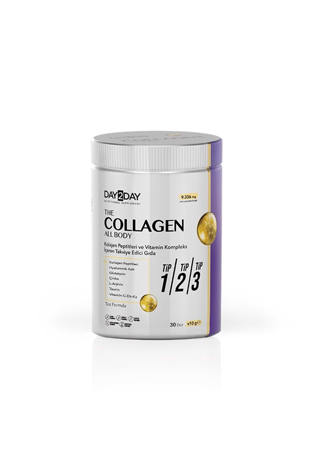 DAY2DAY COLLAGEN ALL BODY TİP 1/2/3 TOZ FORM