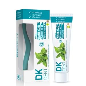 DERMOKİL DENT NANE ÖZLÜ MACUNU+ FIRÇA HEDİYELİ 75 ML