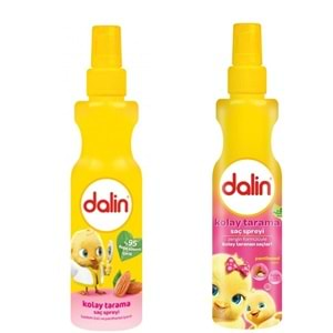 DALİN KOLAY TARAMA SPREY 200 ML ( BADEM ÖZÜ & PANTHENOL )