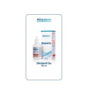 MİRADERM OKSİJENLİ SU 100 ML