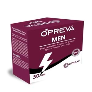 OPREVA MEN 30 SAŞE ( BİTKİ EKSTRELERİ VİT. VE MİNERAL ) ( İNFERTİLİTE )