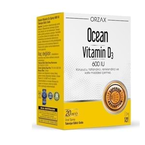 OCEAN VİTAMİN D3 600 IU 20 ML SPREY