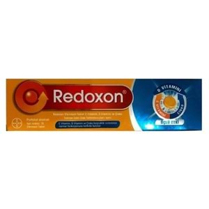 REDOXON C VİTAMİNİ & D VİTAMİNİ VE ÇİNKO EFERVESAN 15 TABLET ( ÜÇLÜ ETKİ )