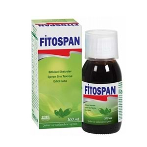 FİTOSPAN BİTKİSEL ÖKSÜRÜK ŞURUP 100 ML