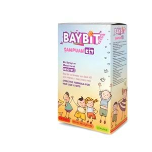 BAYBİT PLUS KİT BİT SPREYİ 75 ML + 200 ML BİT ŞAMPUANI ( KOFRE PAKET ) ( ÇELİK TARAKLI )