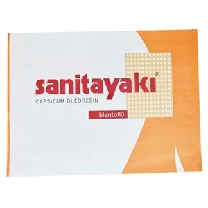 SANİTA YAKI MENTOLLÜ