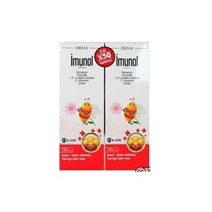 İMUNOL ŞURUP 150 ML ( 2. Sİ %50 İNDİRİMLİ ) KOFRE PAKET