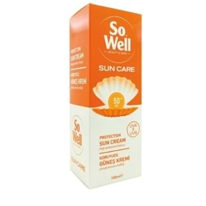 SO WELL SPF 50+ GÜNEŞ KREMİ 100 ML